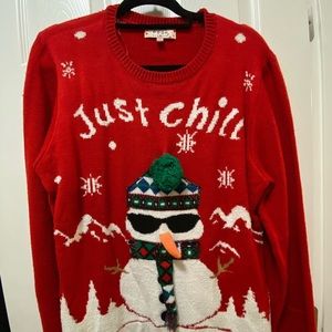 Ugly Christmas Sweater - Snowman